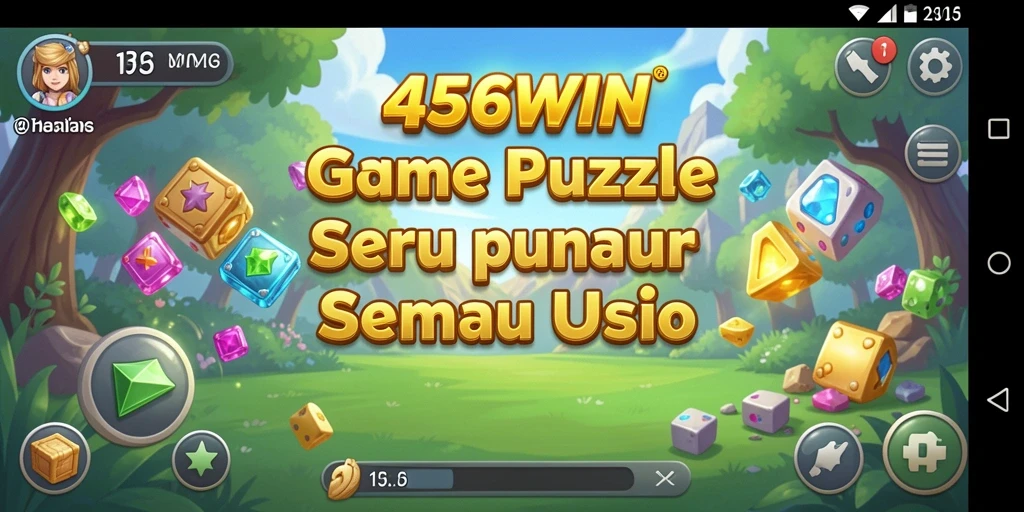 Screenshot gameplay 456WIN menampilkan tingkat kesulitan dan keindahan visual.