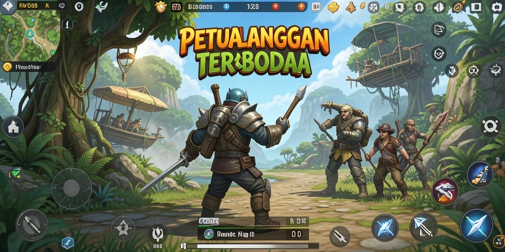 Tampilan gameplay Open World yang mendebarkan di FO8.