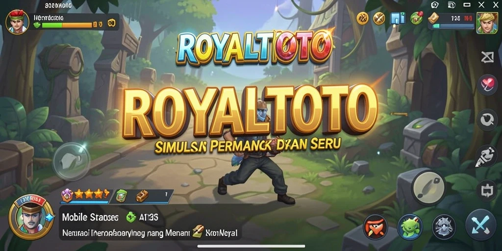 Tampilan gameplay menarik di ROYALTOTO dengan grafis yang menawan.