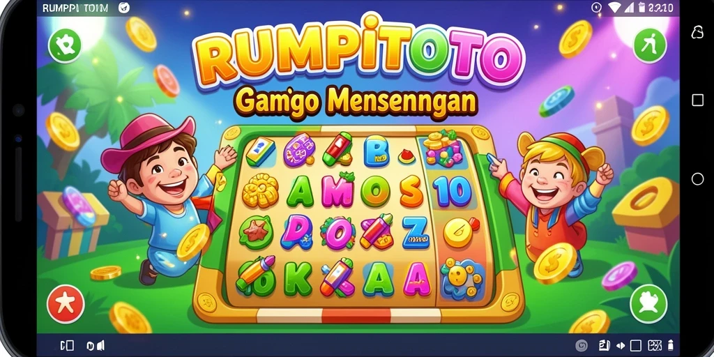 Tampilan seru gameplay RUMPITOTO dalam suasana Bingo.