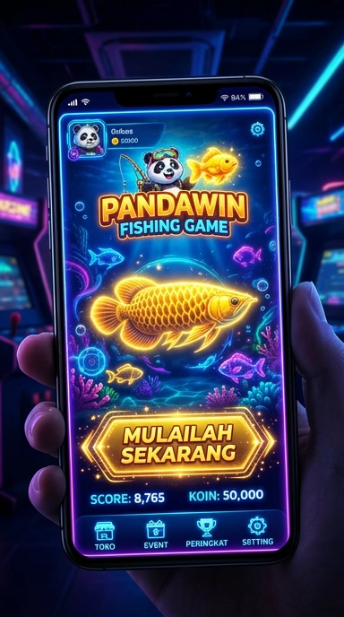 Tampilan antarmuka pengguna di pandawin yang menarik.